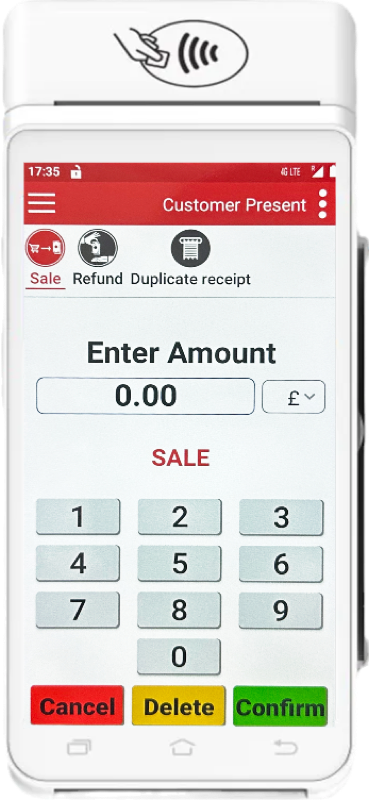 Portable payment terminal