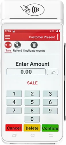 Portable payment terminal